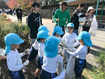 ふれあい清掃活動に参加しました