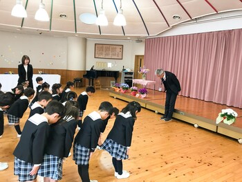 ３学期終業式