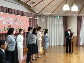 2歳児・満3歳児保育いちご組入会式
