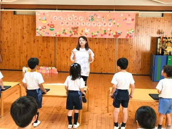 マーチング教室始まる