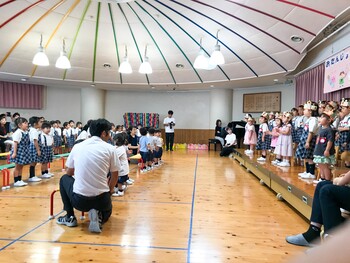 ６・７・８月生まれお誕生会