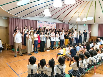 ６・７・８月生まれお誕生会