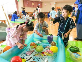 夏祭りと演劇を楽しみました