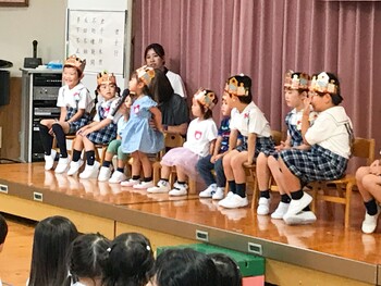 ９・１０月生まれお誕生会