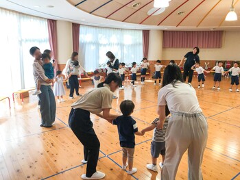 体験入園るんるんなとみん開催