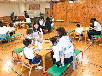 体験入園るんるんなとみん開催