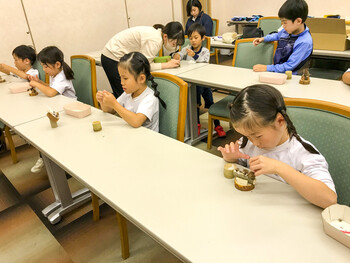 年長組お泊り保育　１日目