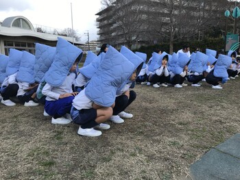 避難訓練を行いました