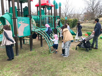 体験入園るんるんなとみん・給食試食会